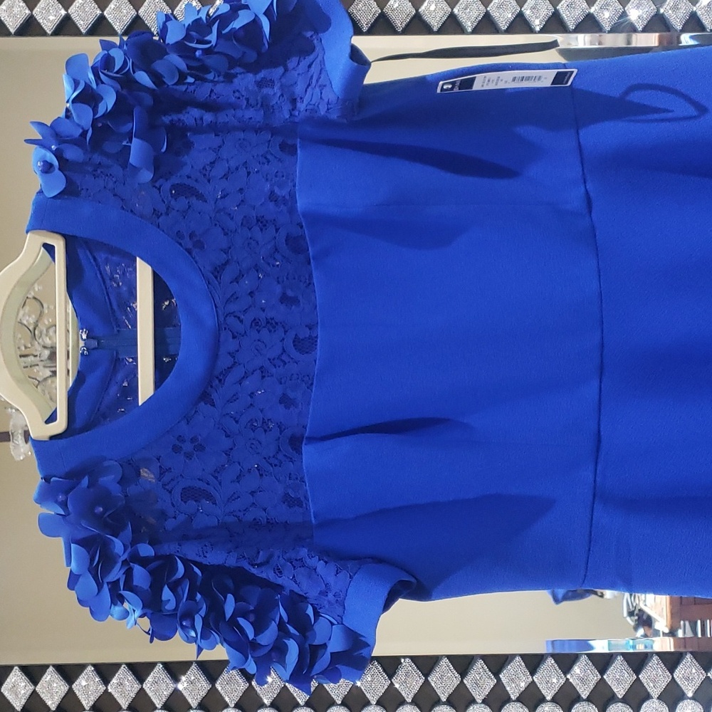 Nwt Shani coctail dress ๐ 14 blue - Picture 3 of 17